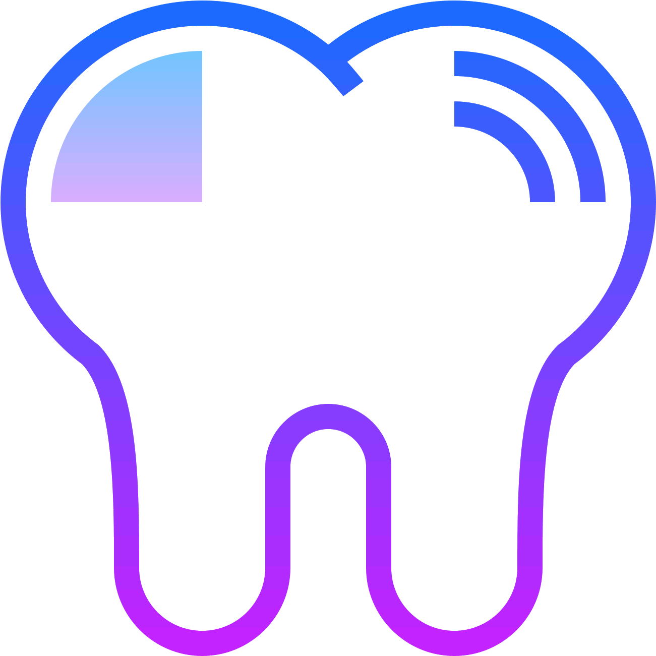 It Is An Image Of A Tooth Clipart (1600x1600), Png Download