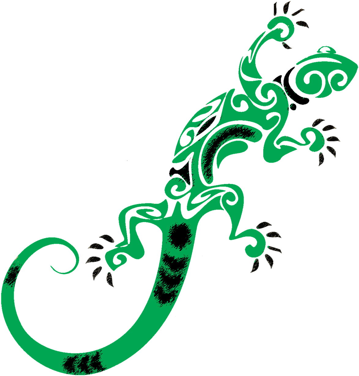 Lizard Reptile Animal Clipart (1222x1280), Png Download