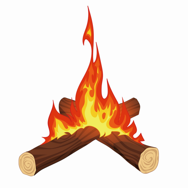 Bonfire Clipart (650x651), Png Download