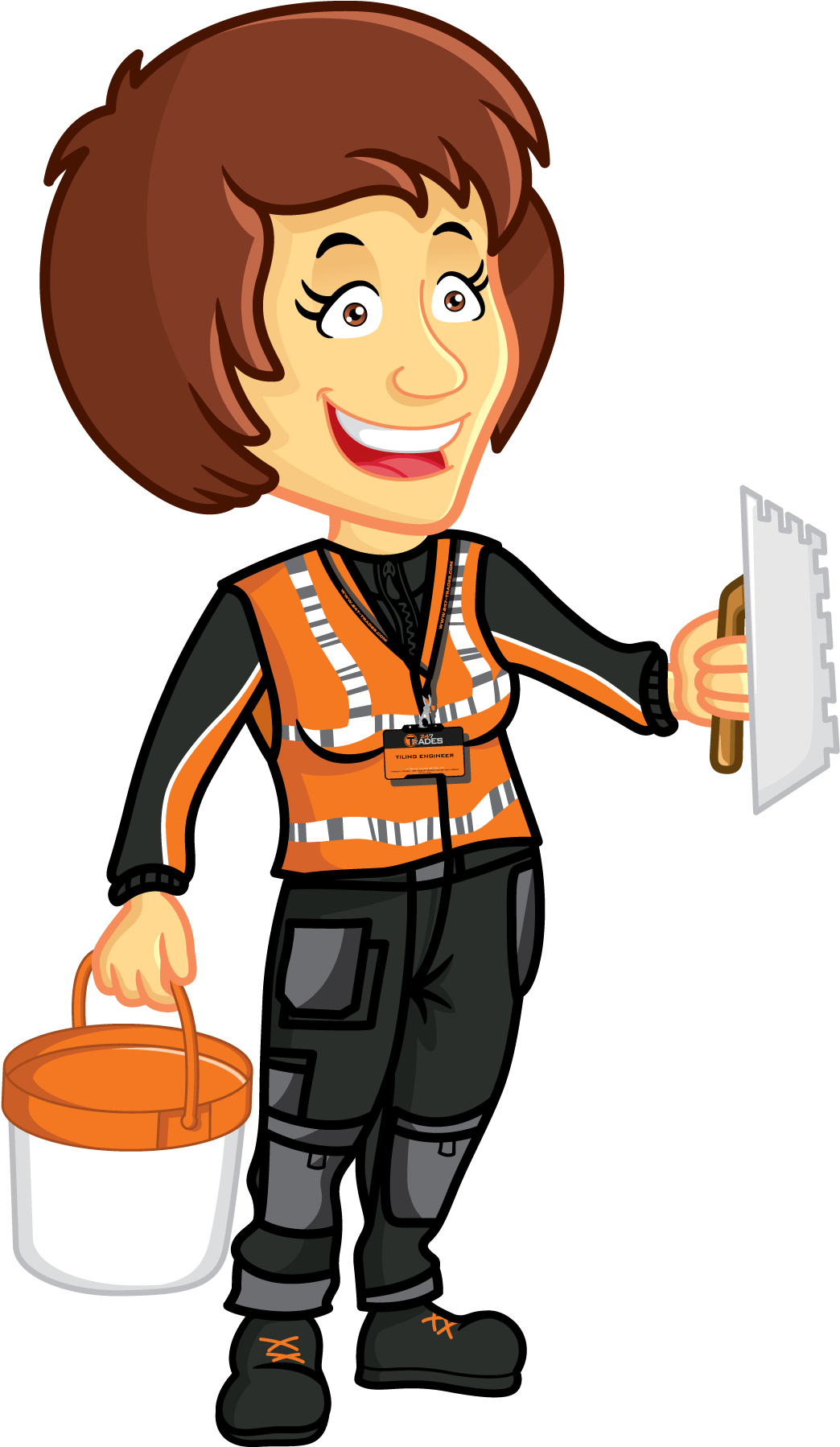 Tiling Charges Clipart (1870x1800), Png Download