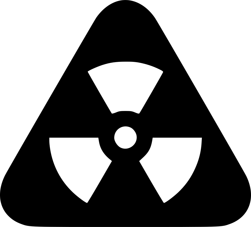 Toxic Hazard Warning Svg Clipart (980x888), Png Download