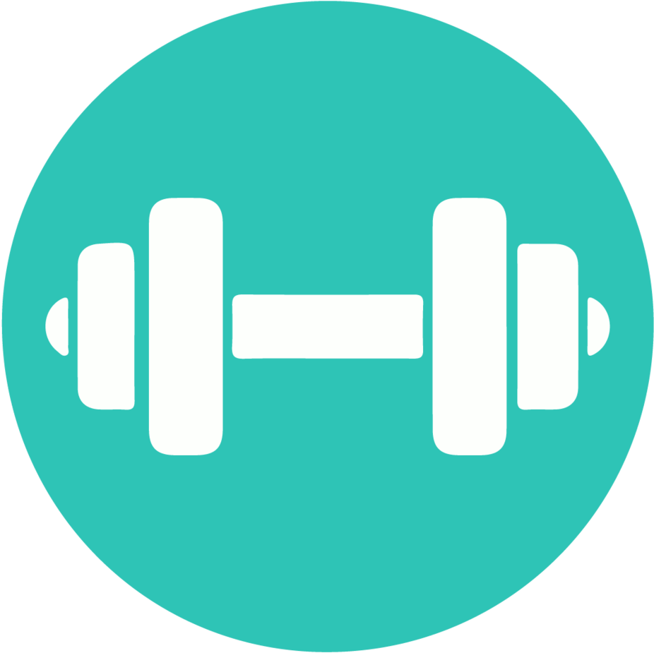 Dumbell Icon-03 Clipart (1000x1016), Png Download