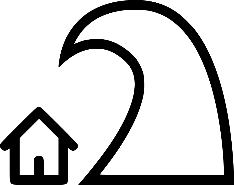 Flood Clipart Tsunami - Png Download (980x776), Png Download