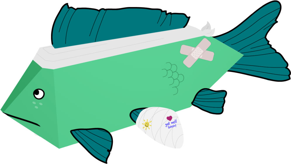 Fish-4a Clipart (1000x628), Png Download