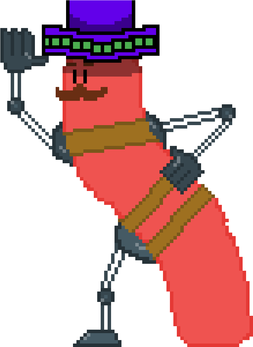 Sombrero Worm Mecanical Clipart (1200x1200), Png Download