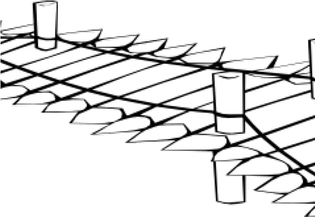Bridge Clipart Bridge Outline - Png Download (640x480), Png Download