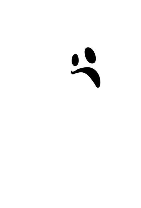 Hi Chew Ghost Mystery Clipart (483x710), Png Download