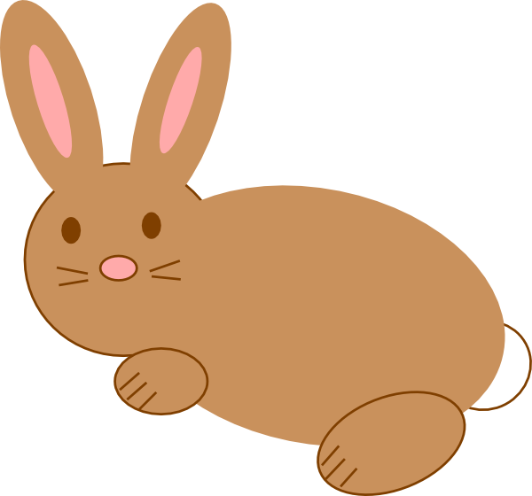 Rabbit No Smile Svg Clip Arts 600 X 560 Px - Png Download (600x560), Png Download