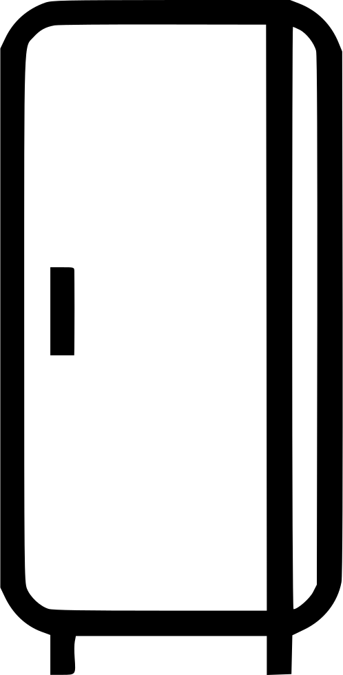 Refrigerator Fridge Appliance Equipment Kitchen Comments Clipart (498x980), Png Download