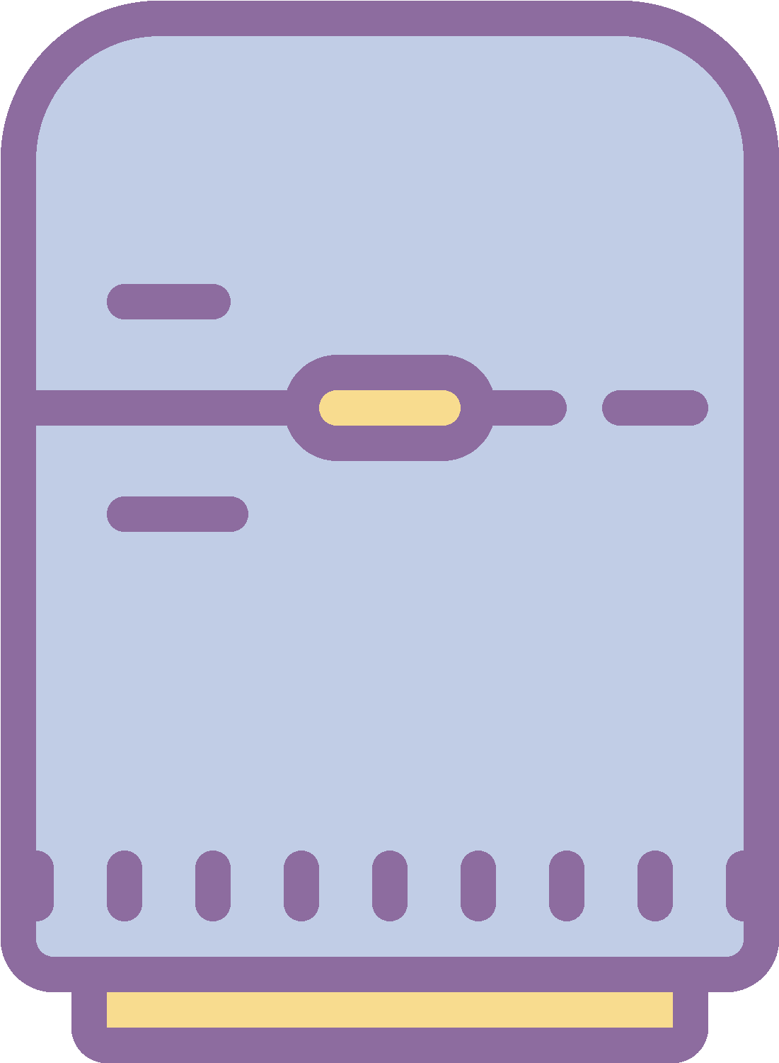 It's A Logo That Represents A Refrigerator Clipart (1600x1600), Png Download