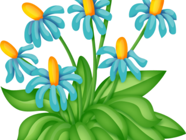 Easter Flower Clipart Garden Flower - Png Download (640x480), Png Download