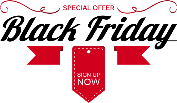 Black Friday Png Picture Clipart (1060x350), Png Download