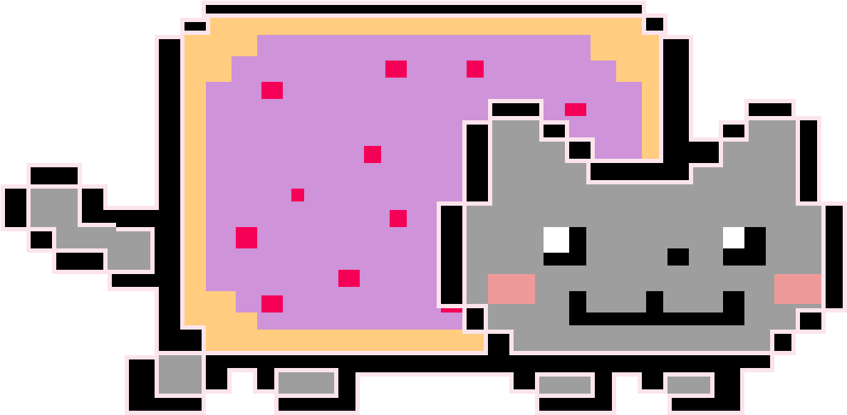The Space Pop Tart Clipart (1200x600), Png Download