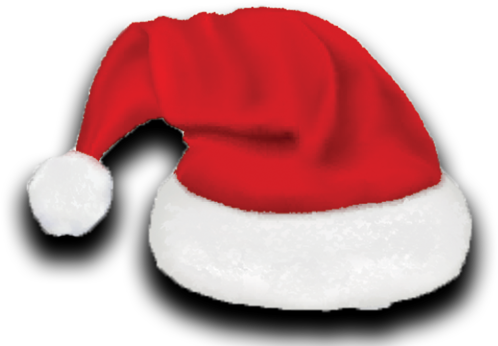 Free Santa Hat Clipart (1000x750), Png Download
