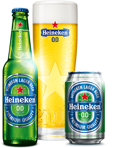 Heineken Launches Non-alcoholic Beer Clipart (1600x900), Png Download