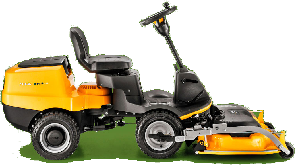 E-park 220 Electric Front Mower Clipart (1234x602), Png Download