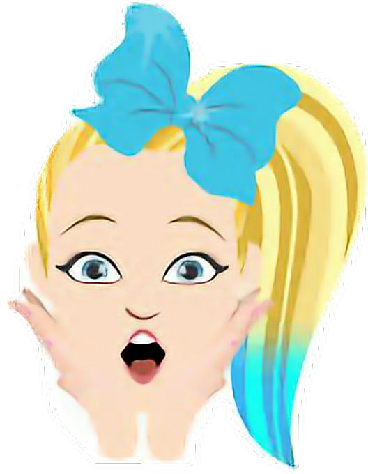 Jojosiwa Siwa Jojobowfreetoedit Report Clipart (528x680), Png Download