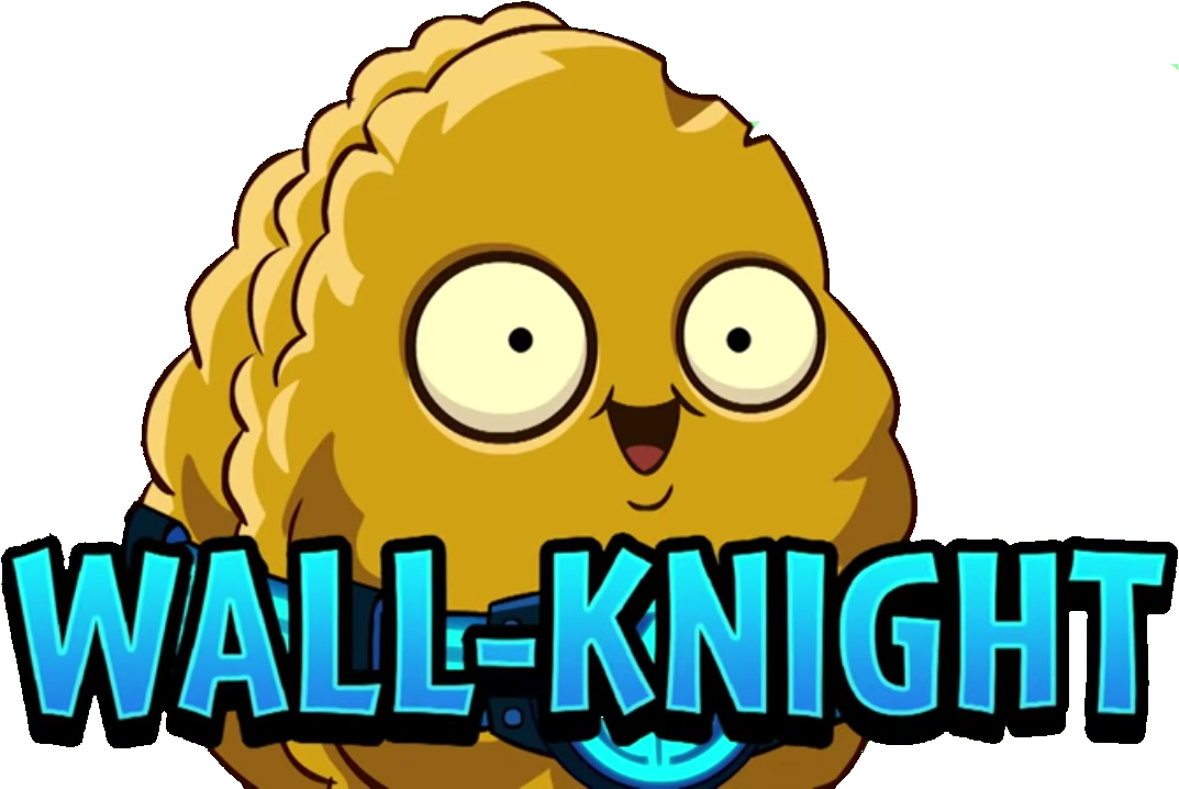 Wall-knight Plants Vs Clipart (1366x768), Png Download