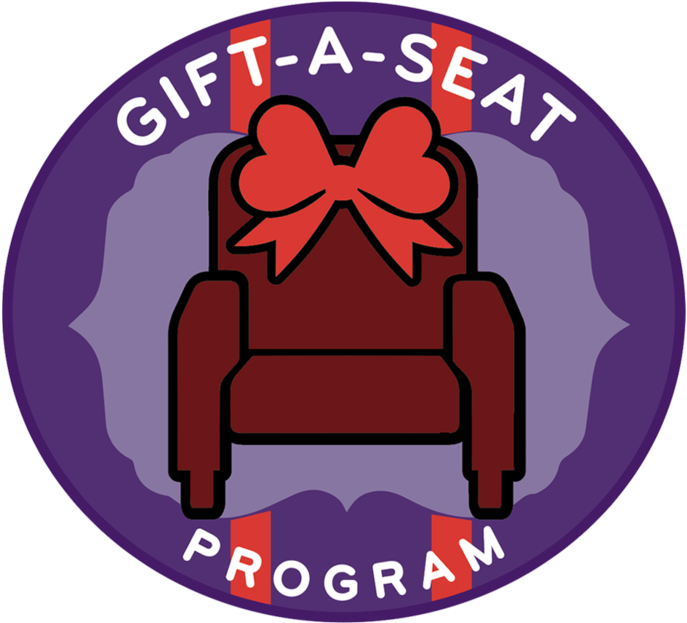 Gift A Seat Program Clipart (1000x862), Png Download