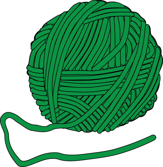 535 Yarn Clipart (648x664), Png Download