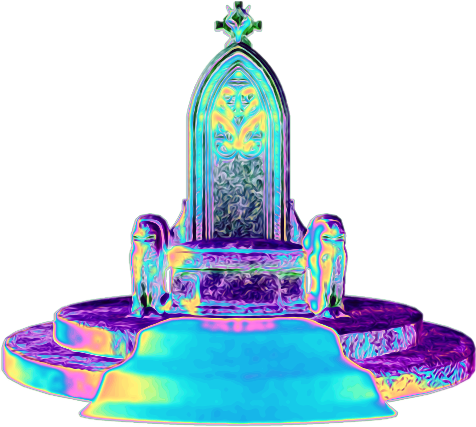 Throne Sticker Clipart (1024x1024), Png Download