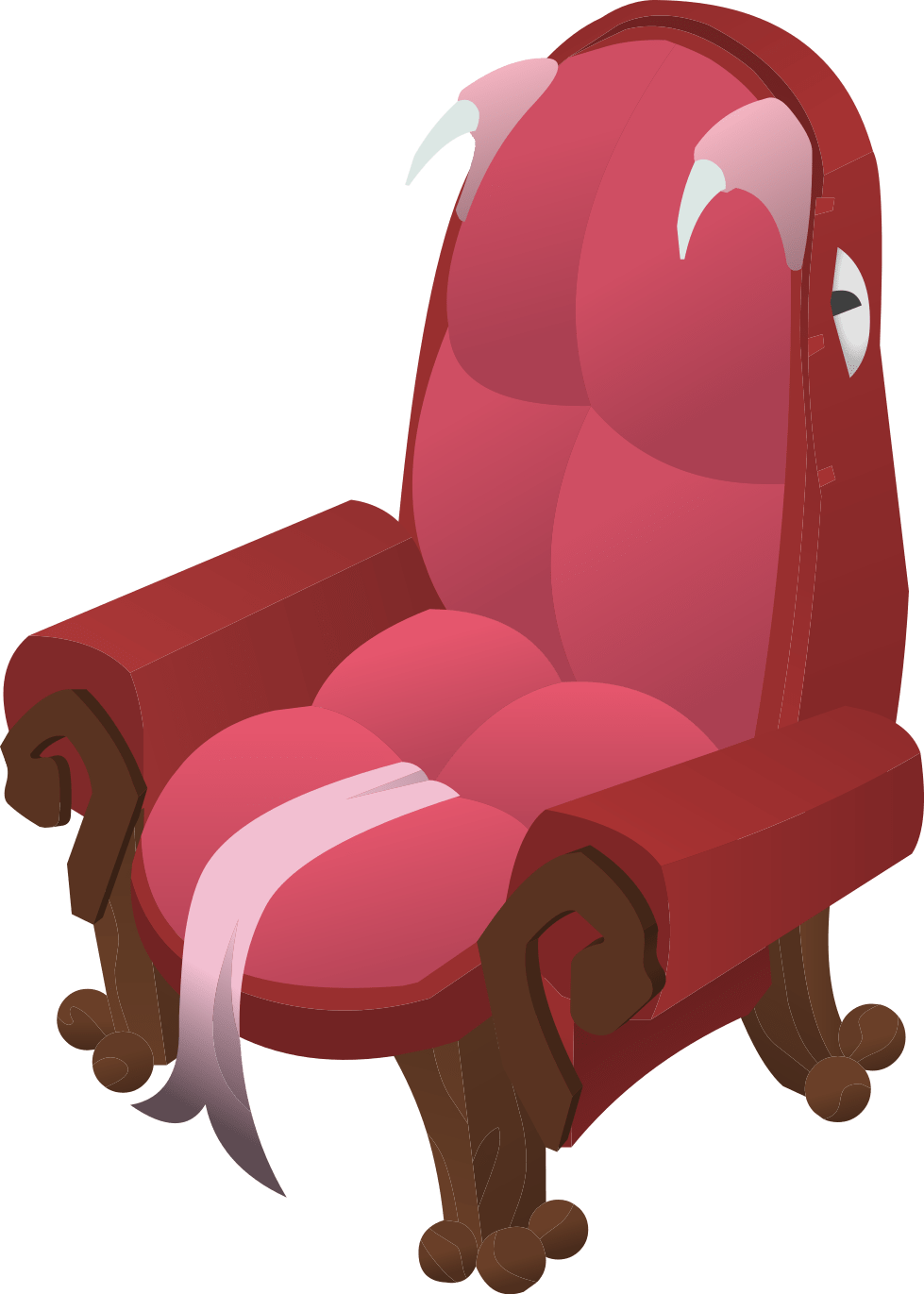Snake Throne Red Clipart (979x1371), Png Download