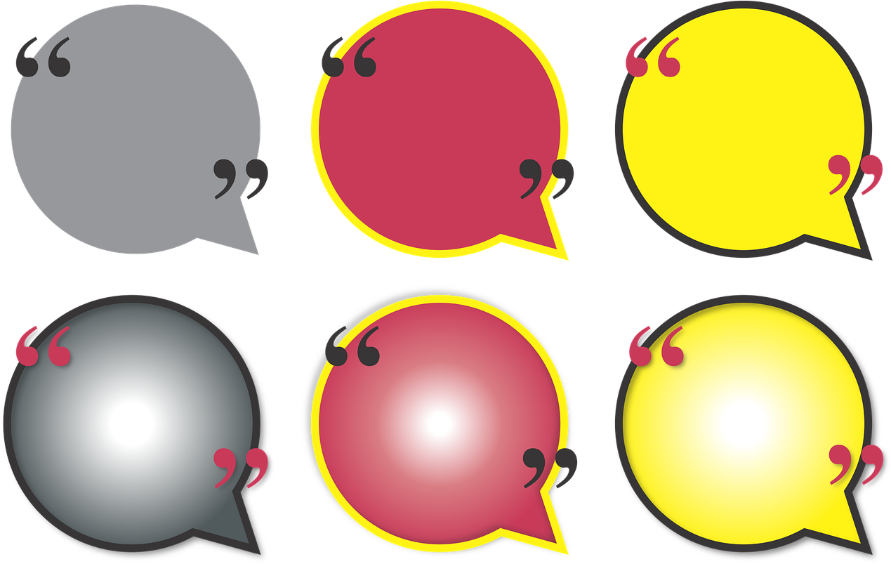 Quote Bubble Circle Clipart (1280x812), Png Download