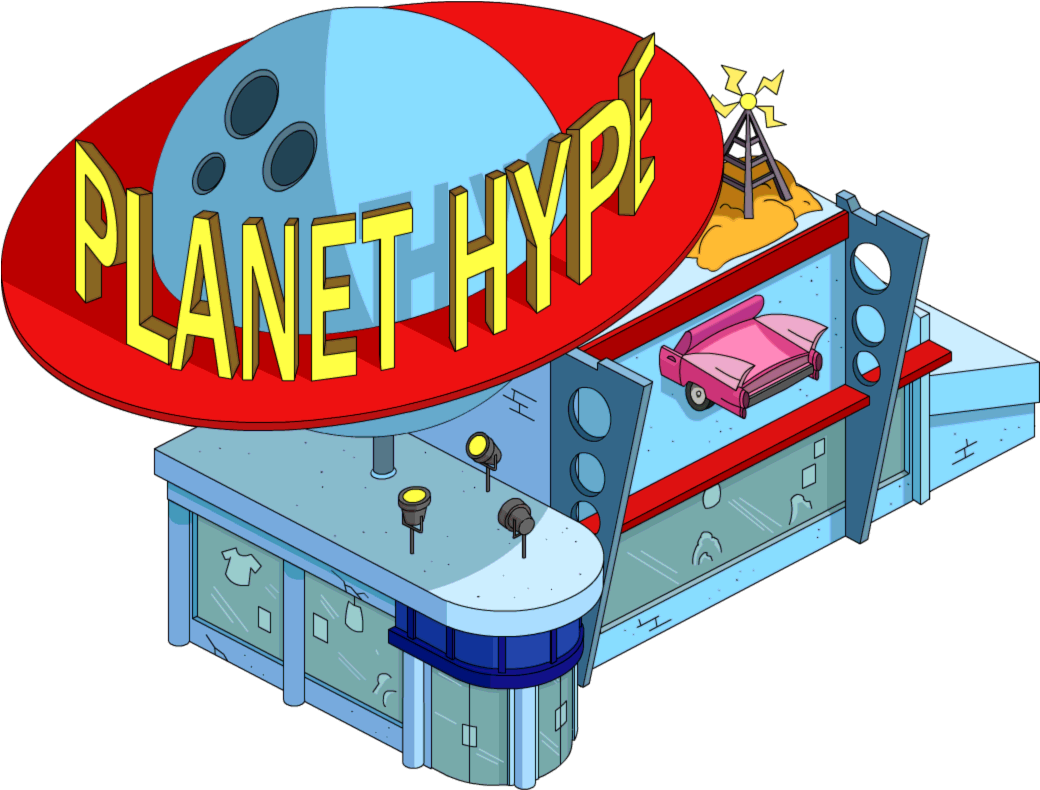 Tapped Out Planet Hype Clipart (1050x795), Png Download