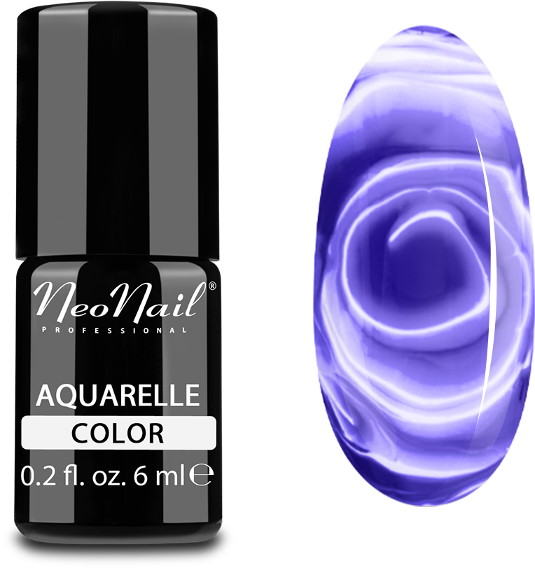 Aquarelle Uv Hybrid Nail Gel Polish Collection Clipart (1080x1080), Png Download
