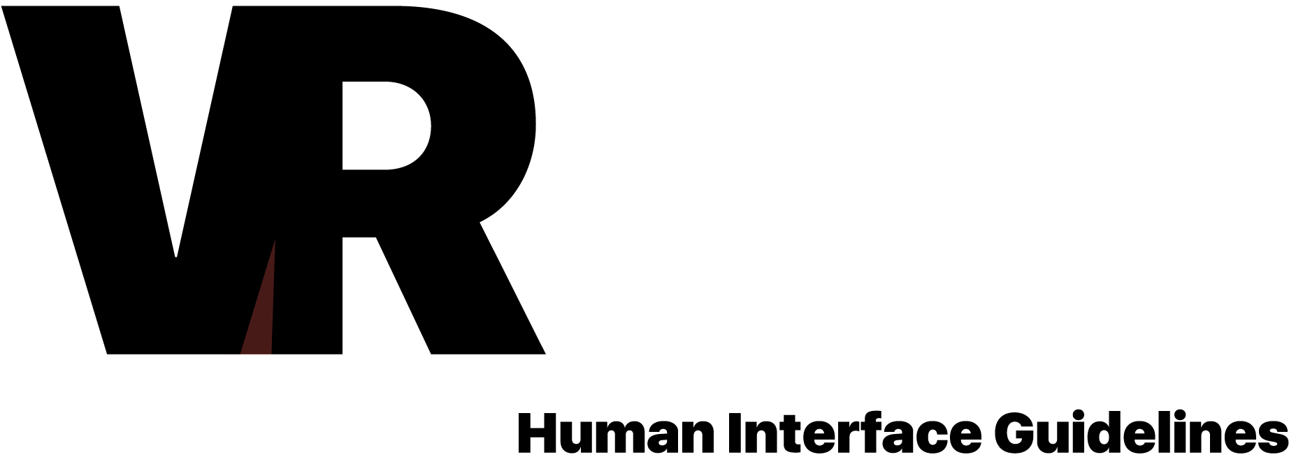 Human Interface Guidelines For Vr Clipart (2000x891), Png Download