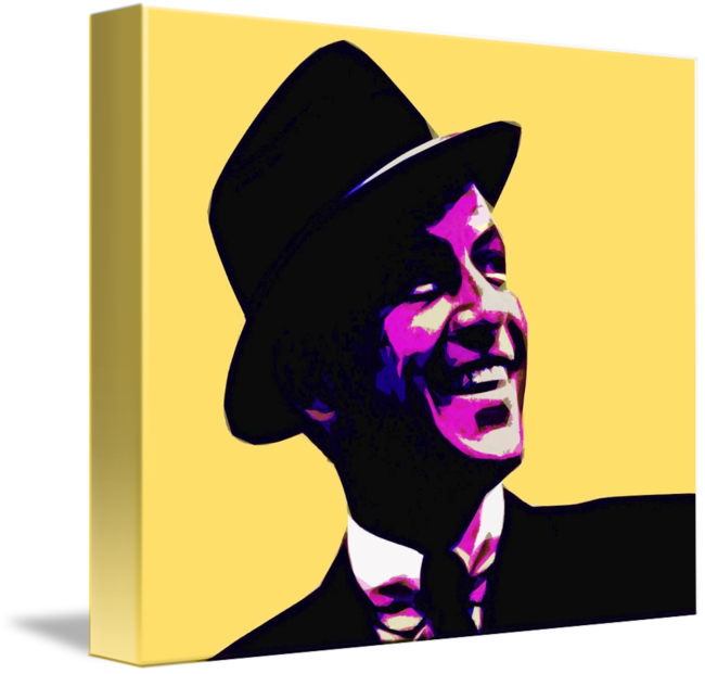 Frank Sinatra By David Caldevilla Clipart (650x621), Png Download