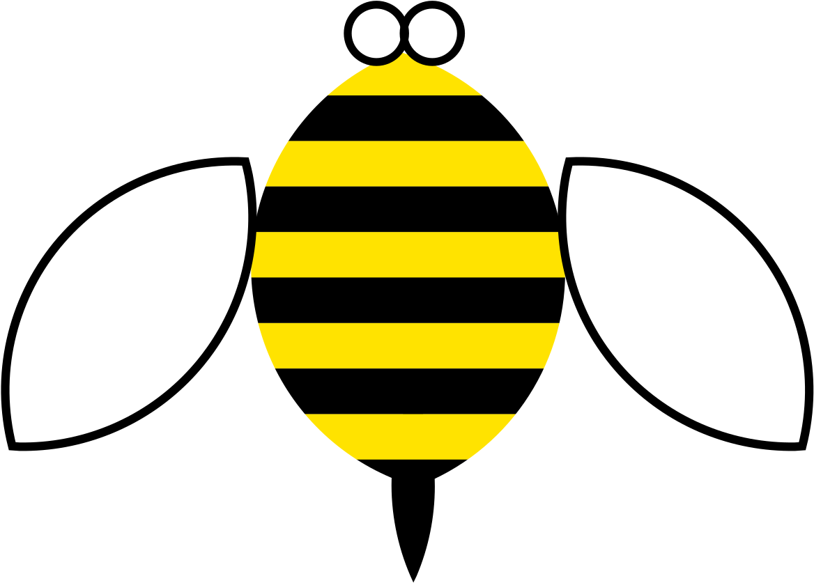 Bee Clipart (1697x2400), Png Download