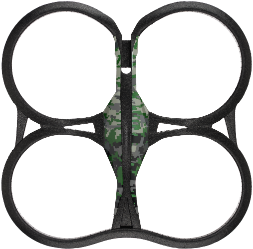 Indoor Hull For Parrot Ar Clipart (800x830), Png Download