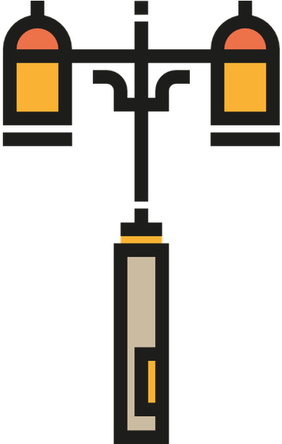 Streetlight Clipart Transparent - Png Download (1200x630), Png Download
