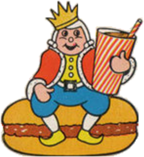 The Burger King Clipart (600x643), Png Download