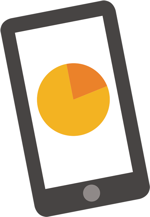 Icon Of Phone Clipart (500x720), Png Download
