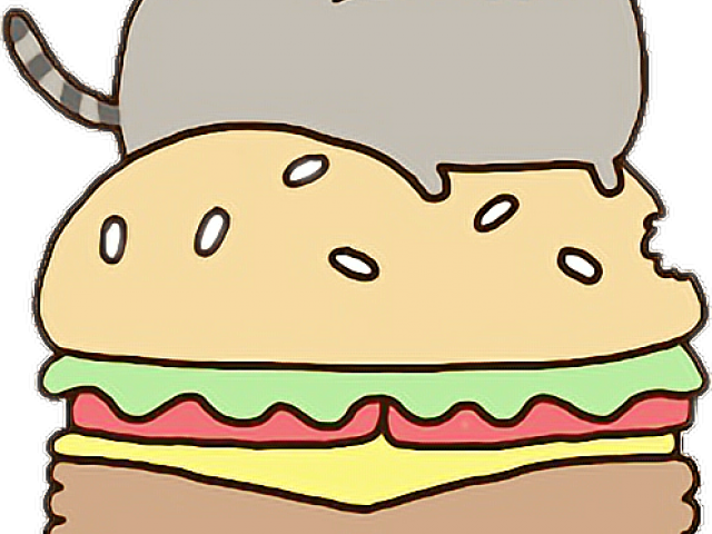 Hamburgers Clipart Kawaii - Png Download (640x480), Png Download