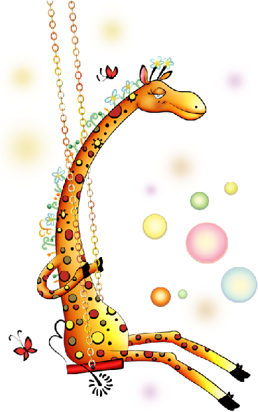 Giraffes Cartoon Picture Images Bedrock Flintstones Clipart (600x600), Png Download