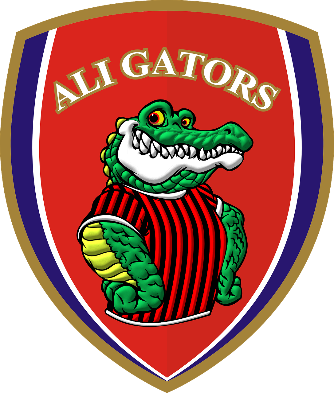 Aligator Badge Patch Clipart (1087x1280), Png Download