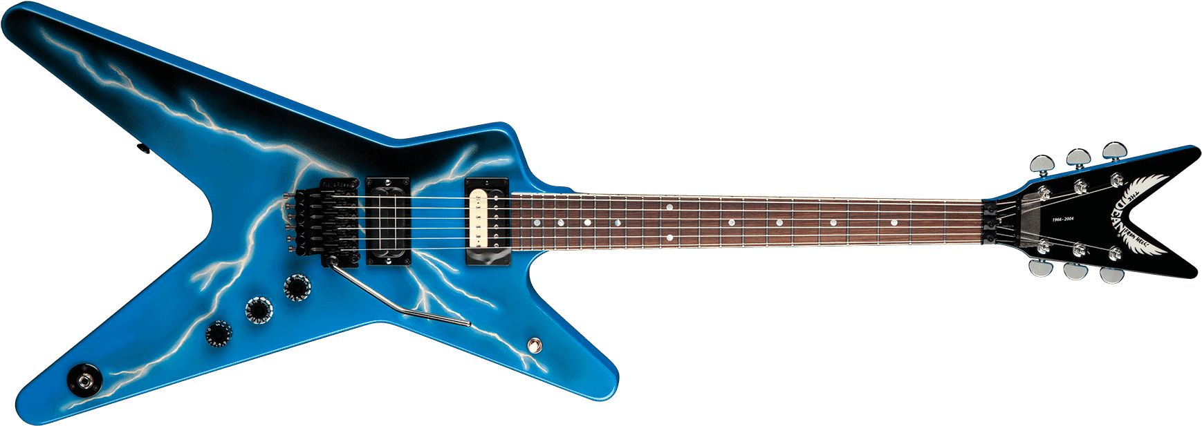 Dimebag Darrell Dean Guitars Clipart (1800x690), Png Download