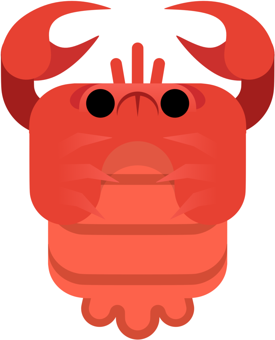 Animal[animal] Tuna Crab Clipart (1008x1103), Png Download