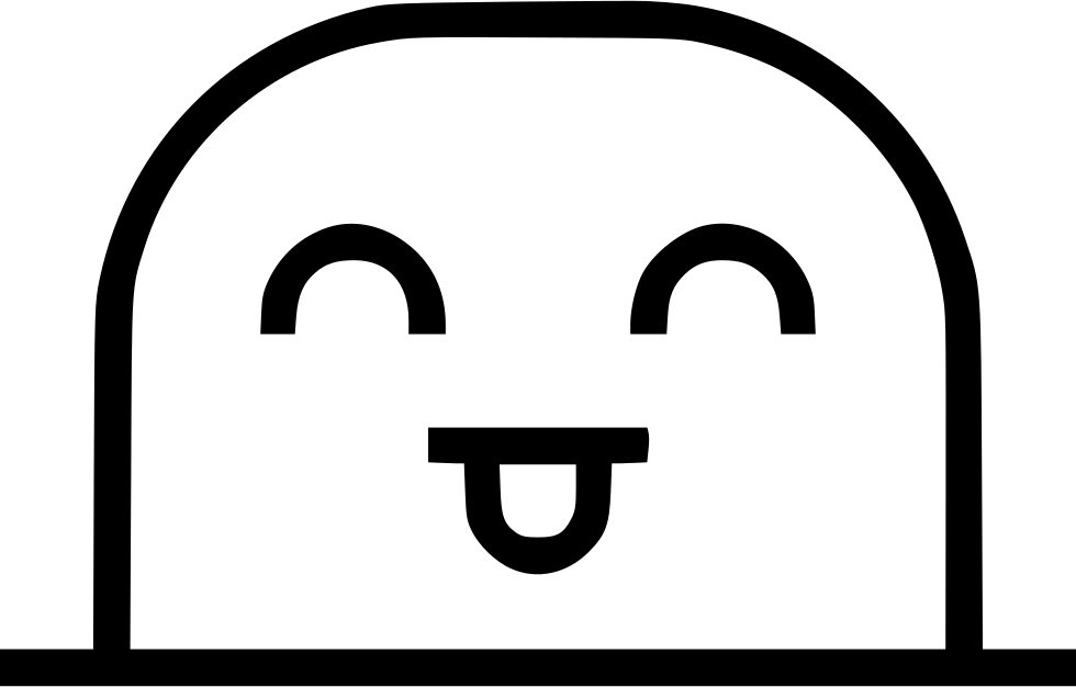 Mole Happy Face Toung Comments Clipart (980x626), Png Download