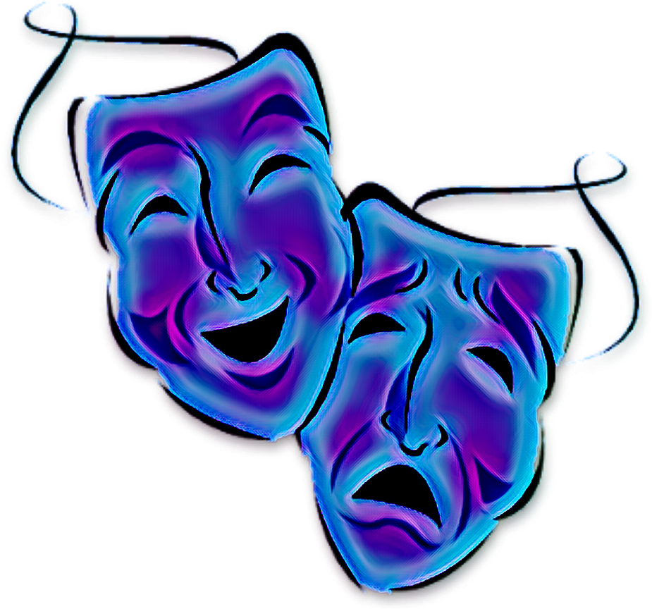 Theatre Sticker Clipart (1024x1024), Png Download