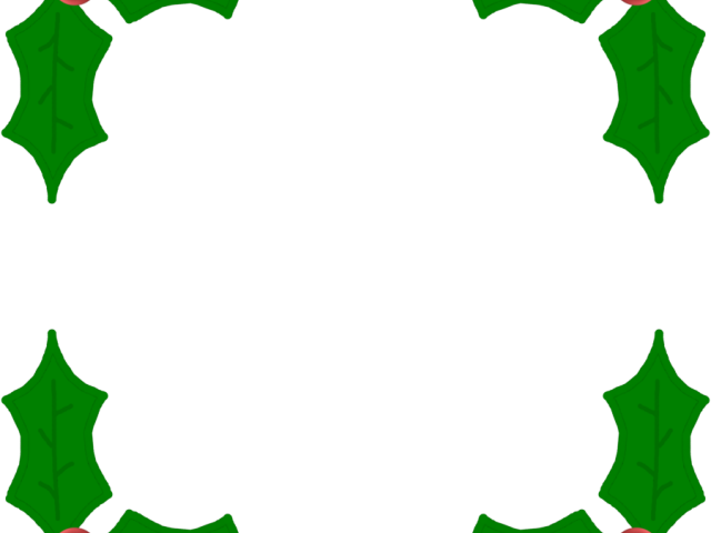 Leaf Clipart Christmas - Png Download (640x480), Png Download