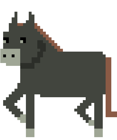Donkey Clipart (900x620), Png Download
