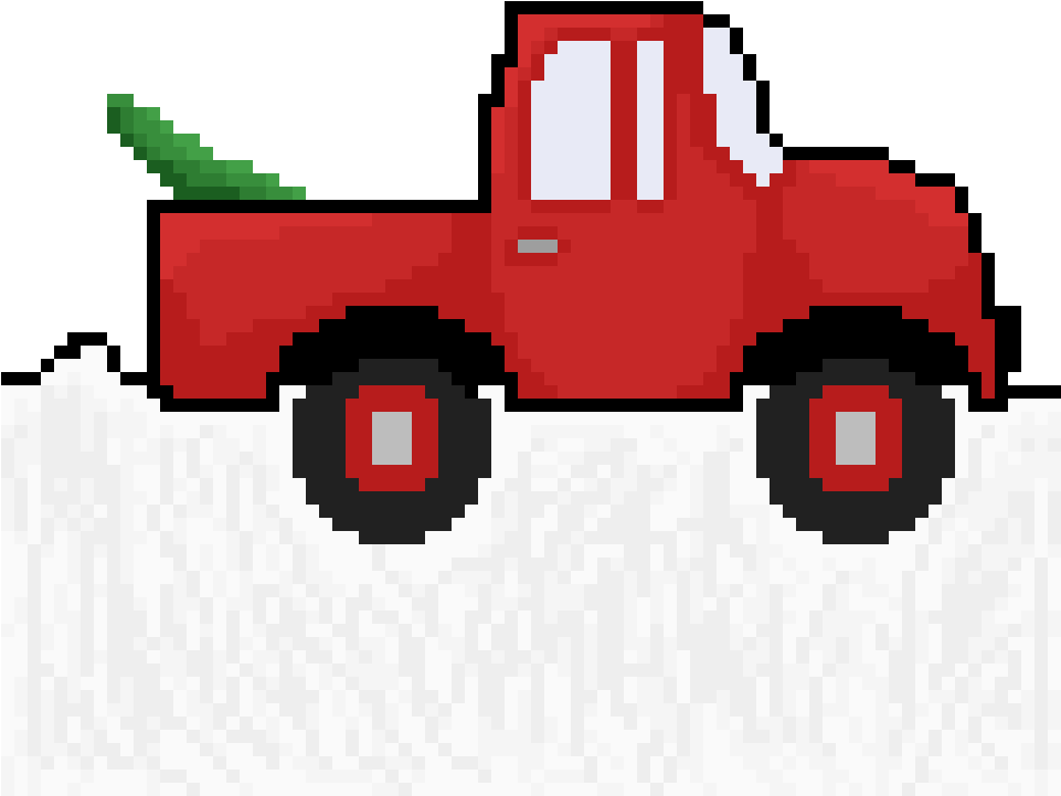 Christmas Truck Clipart (960x1200), Png Download