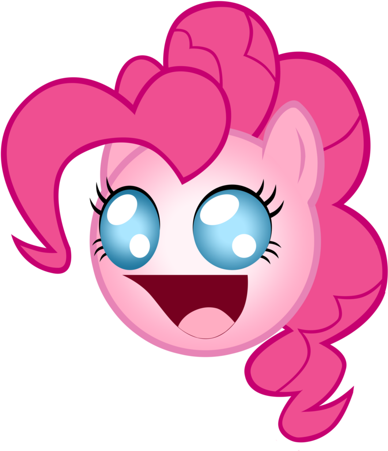 Pinkie Pie Love Face By Zantyarz Clipart (785x913), Png Download