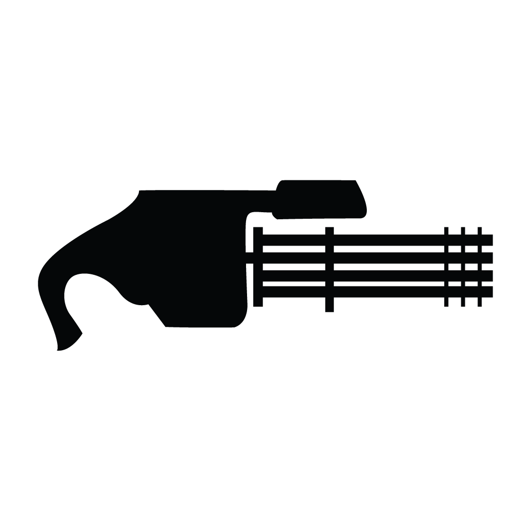 Gatling Gun Decal Clipart (1051x1051), Png Download