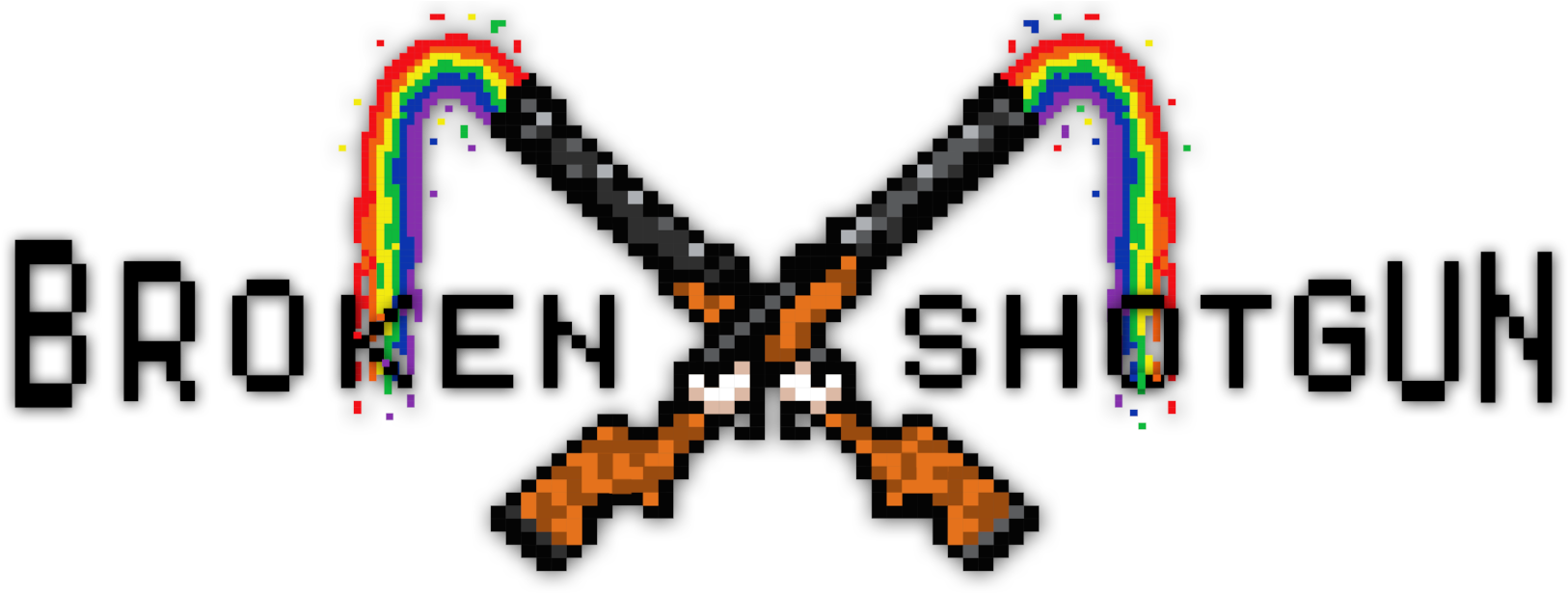 Broken Shotgun Clipart (1646x614), Png Download