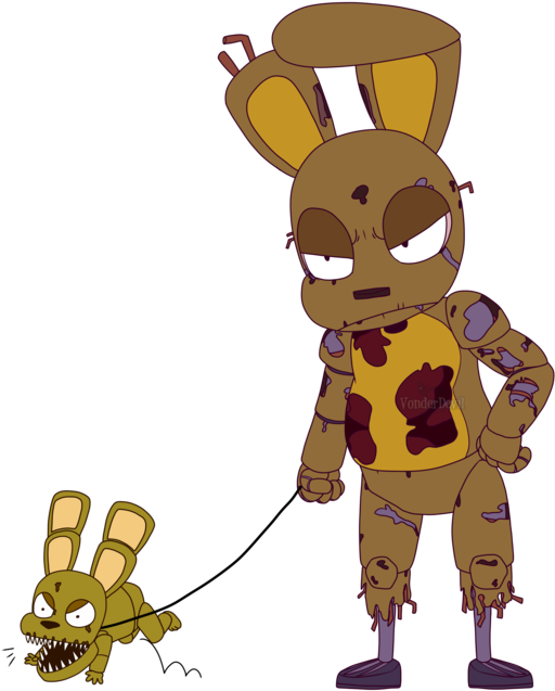 Do You Still Draw Springtrap By Vonderdevil Clipart (800x800), Png Download